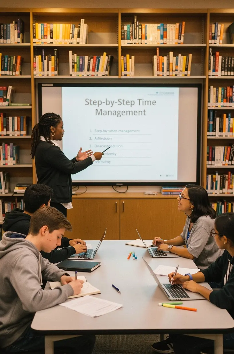 Steps for effective project planning process illustration.