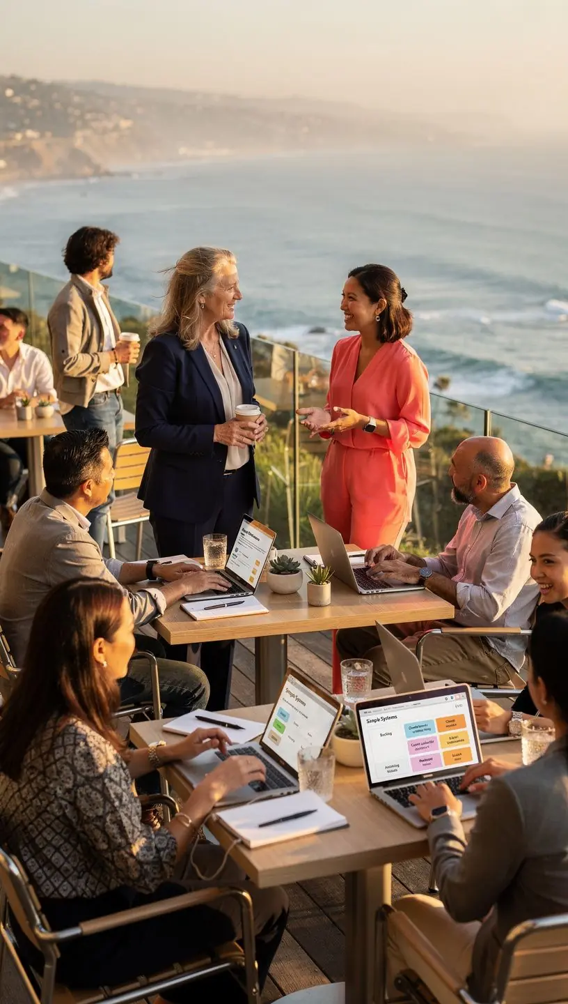 Illustration of workflow optimization techniques for efficiency.